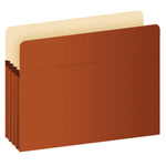 Pendaflex Reinforced File Pocket, 5 1/4" Expansion, Legal Size, Redrope, 50/Carton (ESSS36GCT)