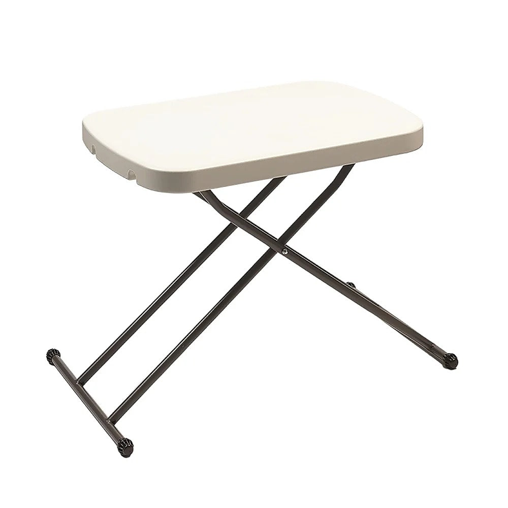 AbilityOne SKILCRAFT 18"W x 26"D Folding Table, Platinum Gray (7110-01-702-6956)