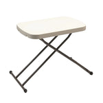 AbilityOne SKILCRAFT 18"W x 26"D Folding Table, Platinum Gray (7110-01-702-6956)