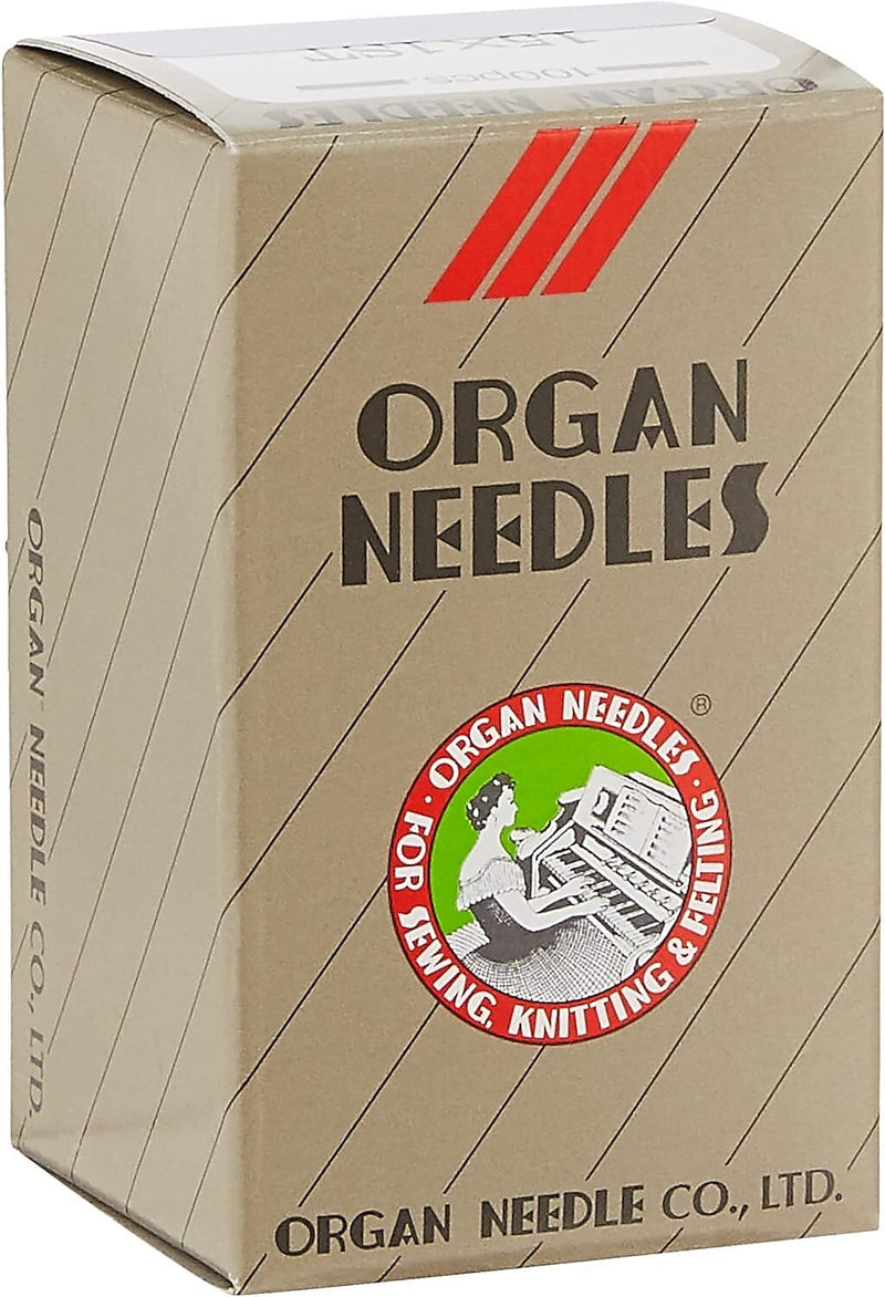 Organ Needles Embroidery Machine Needles, 100 Piece, 75/11 Size (SAEMB7511)