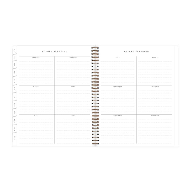 2026 Blue Sky Green Earth Freya Lilac 8.5" x 11" Calendar Year Weekly & Monthly Planner, Plastic Cover (153757)