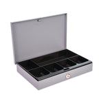 CONTROLTEK Cash Drawer, 6 Compartments, Gray (CNK500126)