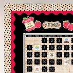 Creative Teaching Press Core Decor EZ Border, 3" x 2', Red Wavy, 24/Pack, 3 Packs/Bundle (CTP11063-3)