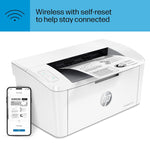 HP LaserJet M110w Wireless Black & White Printer, Print Only, Best for Home Office (7MD66F)