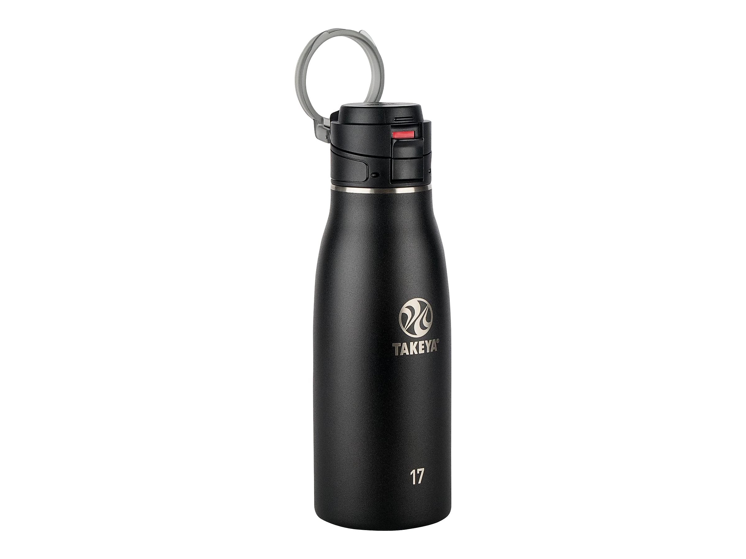 Takeya Traveler Stainless Steel Vacuum Insulated Travel Mug, 17 oz., Onyx (51273)
