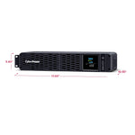 Cyberpower PFC Sinewave 1500VA 2U UPS, 8 Outlet, Black (CP1500PFCRM2U)