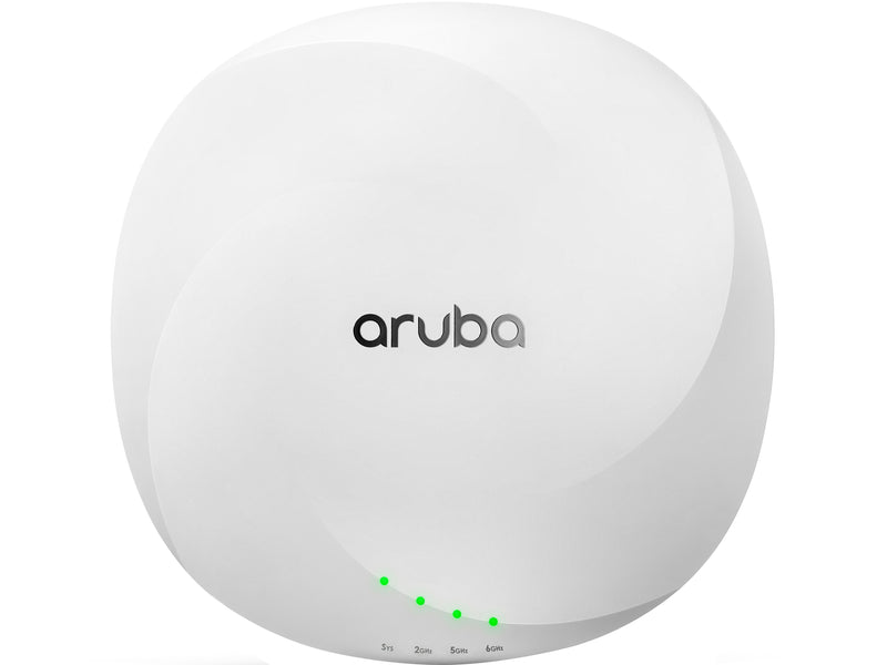 Aruba 650 Campus AX7800 Tri Band WiFi 6E Access Point, White (R7J39A)