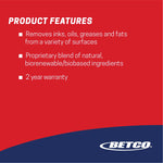 Betco Green Earth Natural Degreaser, 67.6 oz., 4/Carton (2174700)