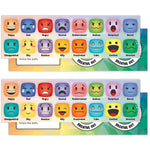 Teacher Created Resources Social-Emotional Mood Meters, 11.5" x 3.5", 36/Pack, 2 Packs/Bundle (TCR6052-2)