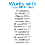 HP 43X Black High Yield Toner Cartridge, Prints Up to 30,000 Pages (C8543X)