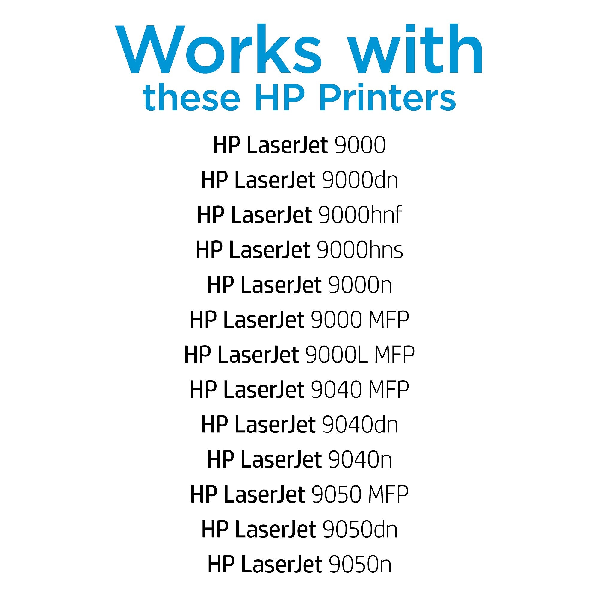 HP 43X Black High Yield Toner Cartridge, Prints Up to 30,000 Pages (C8543X)