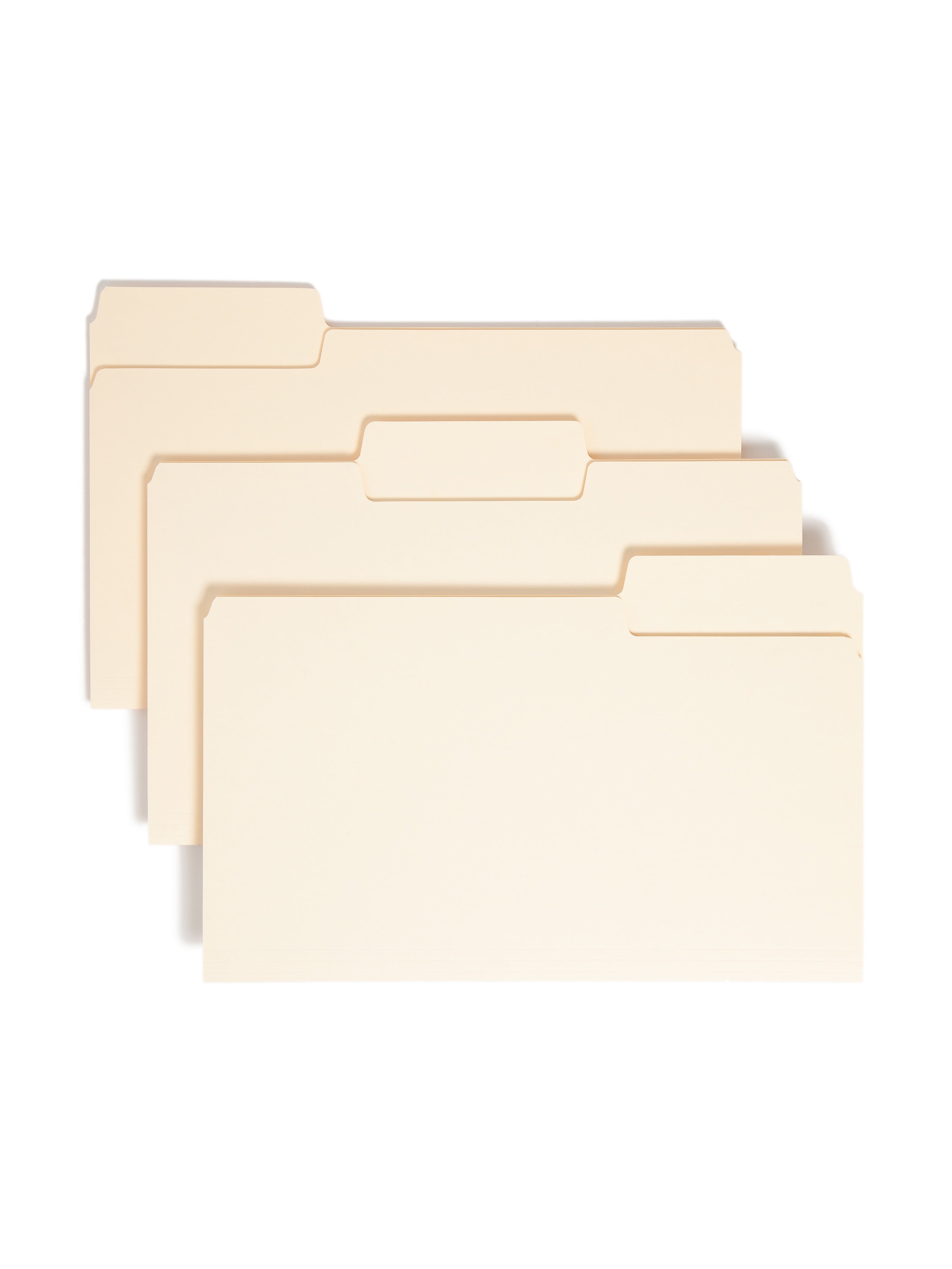 Smead SuperTab Heavyweight File Folder, Oversized 1/3-Cut Tab, Legal, Manila (15401)