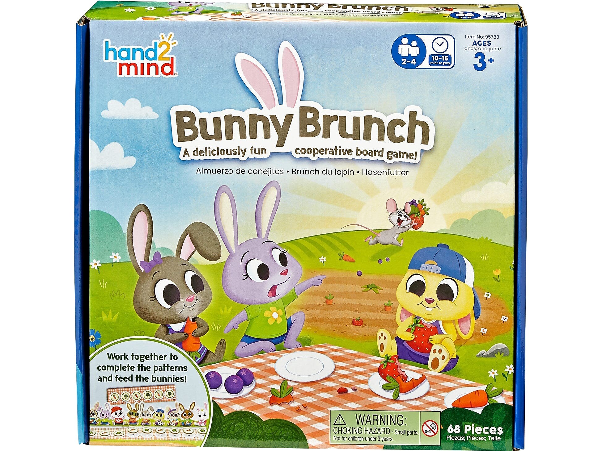 hand2mind Bunny Brunch Board Game (95788)