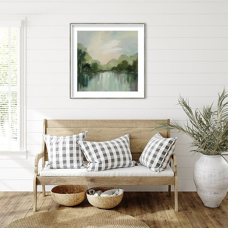 Amanti Art Cool Spring Day by Silvia Vassileva Wood Framed Wall Art Print, 33" x 33" (A42677390572)