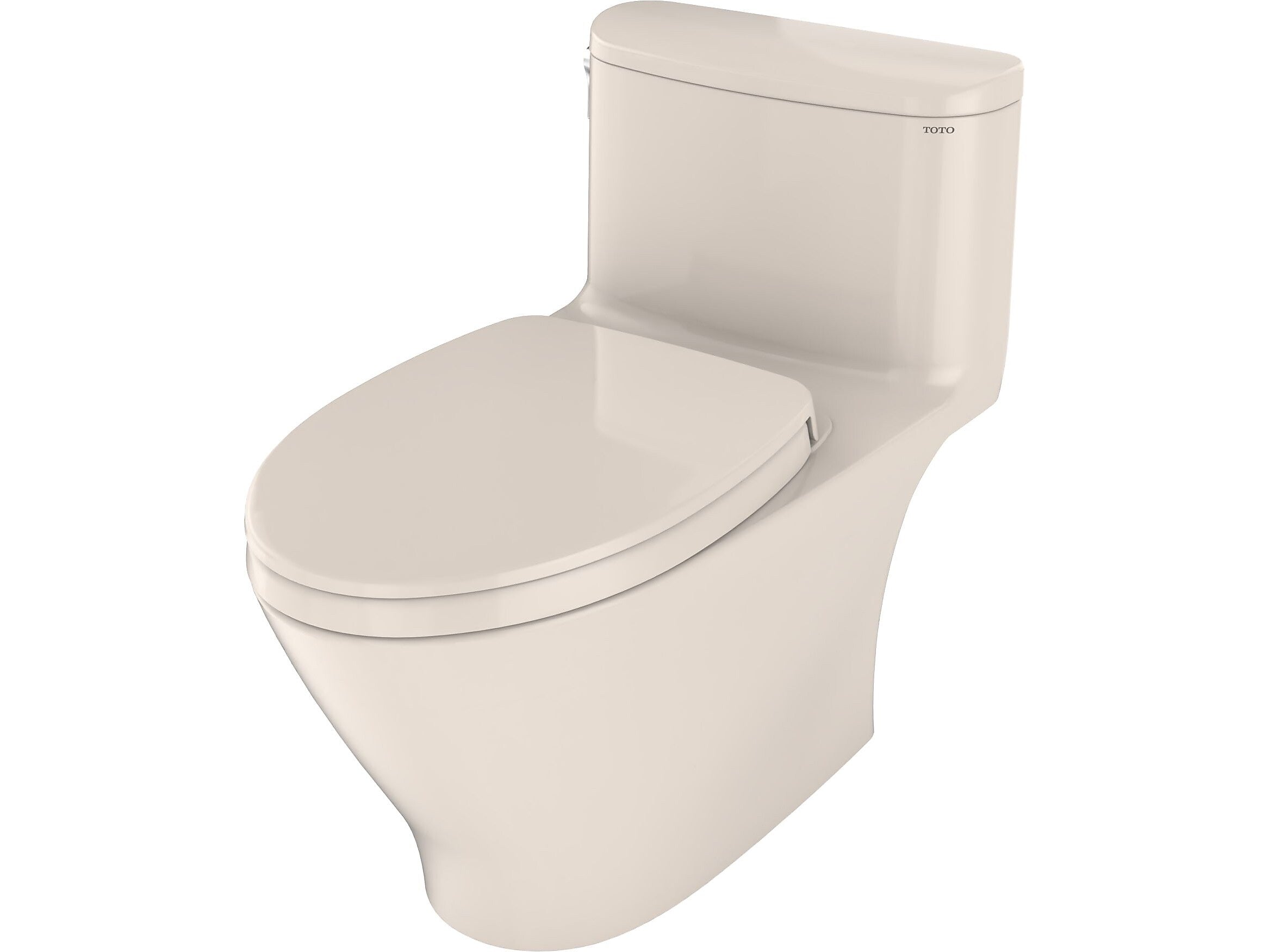 Toto Nexus 1.28 gal. TORNADO FLUSH One-Piece Toilet, Sedona Beige (MS642124CEFG#12)