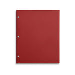 Staples 3-Hole Punched 4-Pocket Paper Folder, Red (ST56209-CC)
