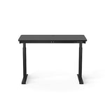 VersaDesk PowerLift 48"W Electric Rectangular Adjustable Standing Desk, Black (PLSDR4824-BB-APP)