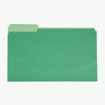 Pendaflex File Folder, Straight Cut, Assorted, Legal Size, Bright Green, 100/Box (153 1/3 BGR)