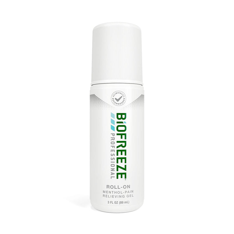 Biofreeze Professional Green 3 oz. Roll-On Topical Analgesic Pain Reliever (13416)