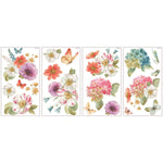 York Wallcoverings Lisa Audit Garden Bouquet Contemporary Decals, Botanical (RMK3262SCS)