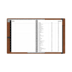2026 Blue Sky ASMBLD 5" x 8" Weekly & Monthly Planner, Faux Leather Cover, Brown (152947)