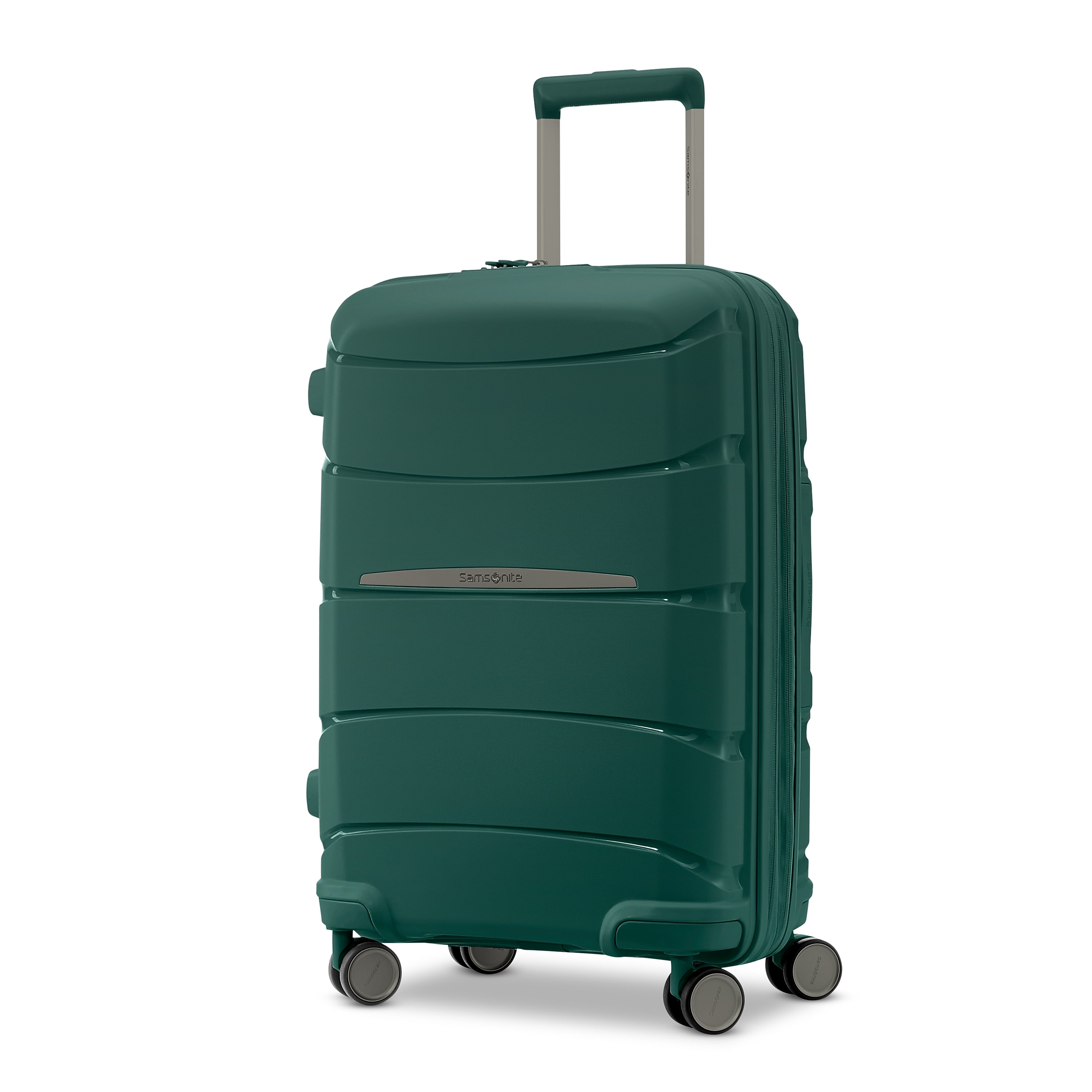 Samsonite Outline Pro 10.0" Hardside Carry-On Suitcase, 4-Wheeled Spinner, Emerald Green (137393-1327)
