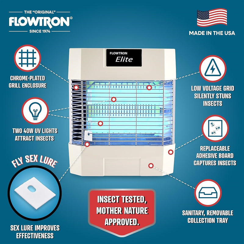 Flowtron Elite Bug Zapper for Multiple Insects