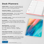 2025-2026 Plato Starburst 6" x 7.75" Academic Year Weekly Planner, Multicolored (9798330706990)