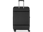 Bugatti Wellington 30" Hardside Suitcase, 8-Wheeled Spinner, TSA Checkpoint Friendly, Black (HLG5128-BLACK)