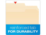 Pendaflex Reinforced Classification Folder, 3/4" Expansion, Letter Size, Manila, 50/Box (24580)