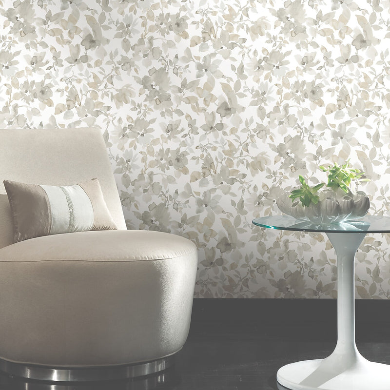 York Wallcoverings Watercolor Floral Peel and Stick Wallpaper (RMK11235WP)
