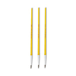 Watercolor Brush Set, Size 2, Camel-Hair Blend, Round Profile, 3/pack