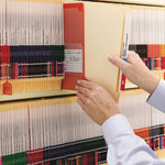 End Tab Fastener Folders with Reinforced Straight Tabs, 11-pt Manila, 2 Fasteners, Legal Size, Manila Exterior, 50/Box