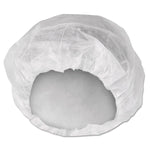A10 Bouffant Caps, Medium, White, 200 Pack, 3 Packs/Carton
