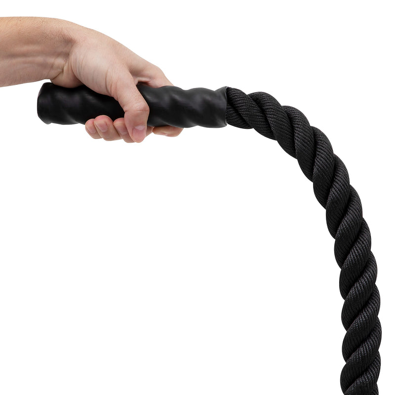 Champion Sports Rhino Poly Training Rope, Black (CHMP281)
