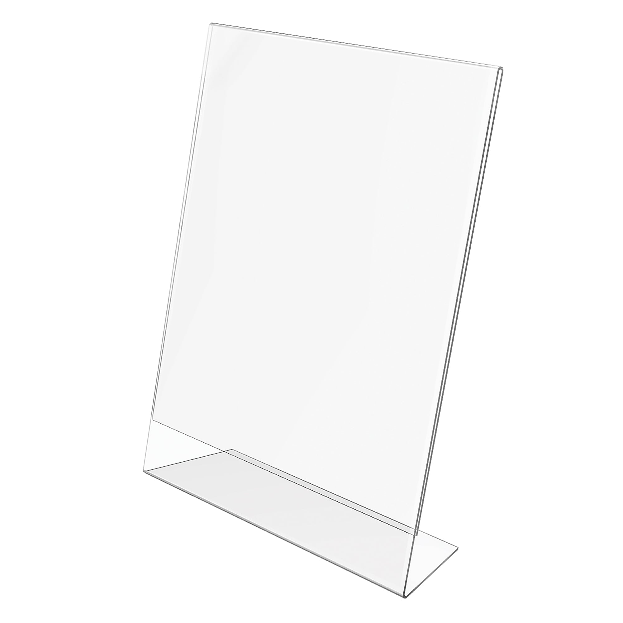 Deflecto Image Document Holder, 8.5" x 11", Vertical, Table Top, Clear Plastic (69701)