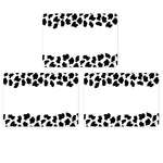 Creative Teaching Press Adhesive Farm Friends Cow Print School Name Tags, 3.5" x 2.5", 36/Pack, 3 Packs/Bundle (CTP11033-3)