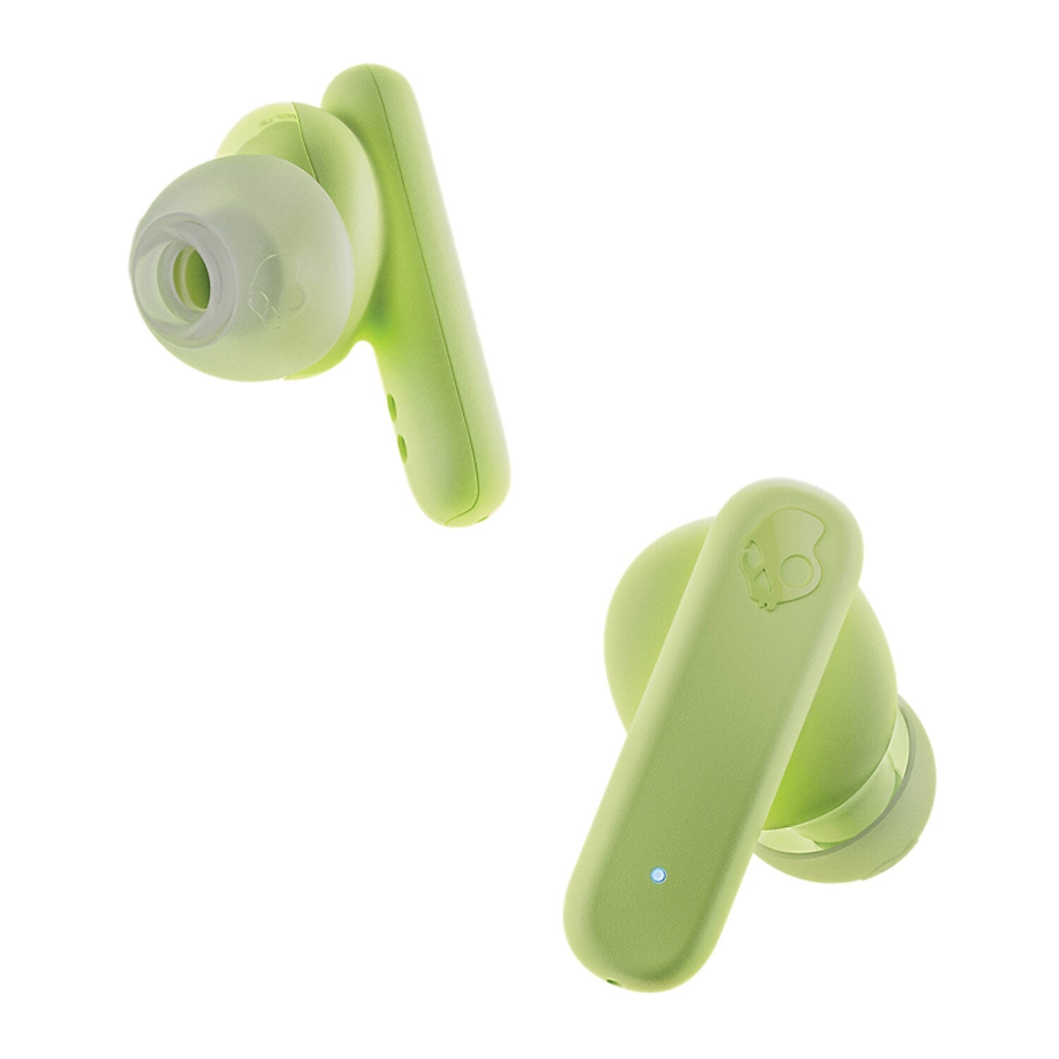 Skullcandy Smokin' Buds True Wireless Earbuds with Microphone & Charging Case, Bluetooth, Matcha (S2TAW-R954)