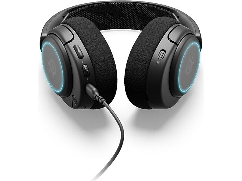 SteelSeries Arctis Nova 3 Stereo Gaming Over-the-Ear Headset, USB-C, Black (61631)