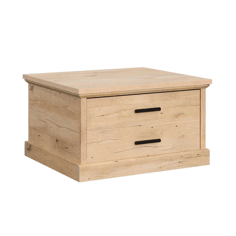 Sauder Aspen Post 32"W x 30"D Coffee Table, Prime Oak (433960)