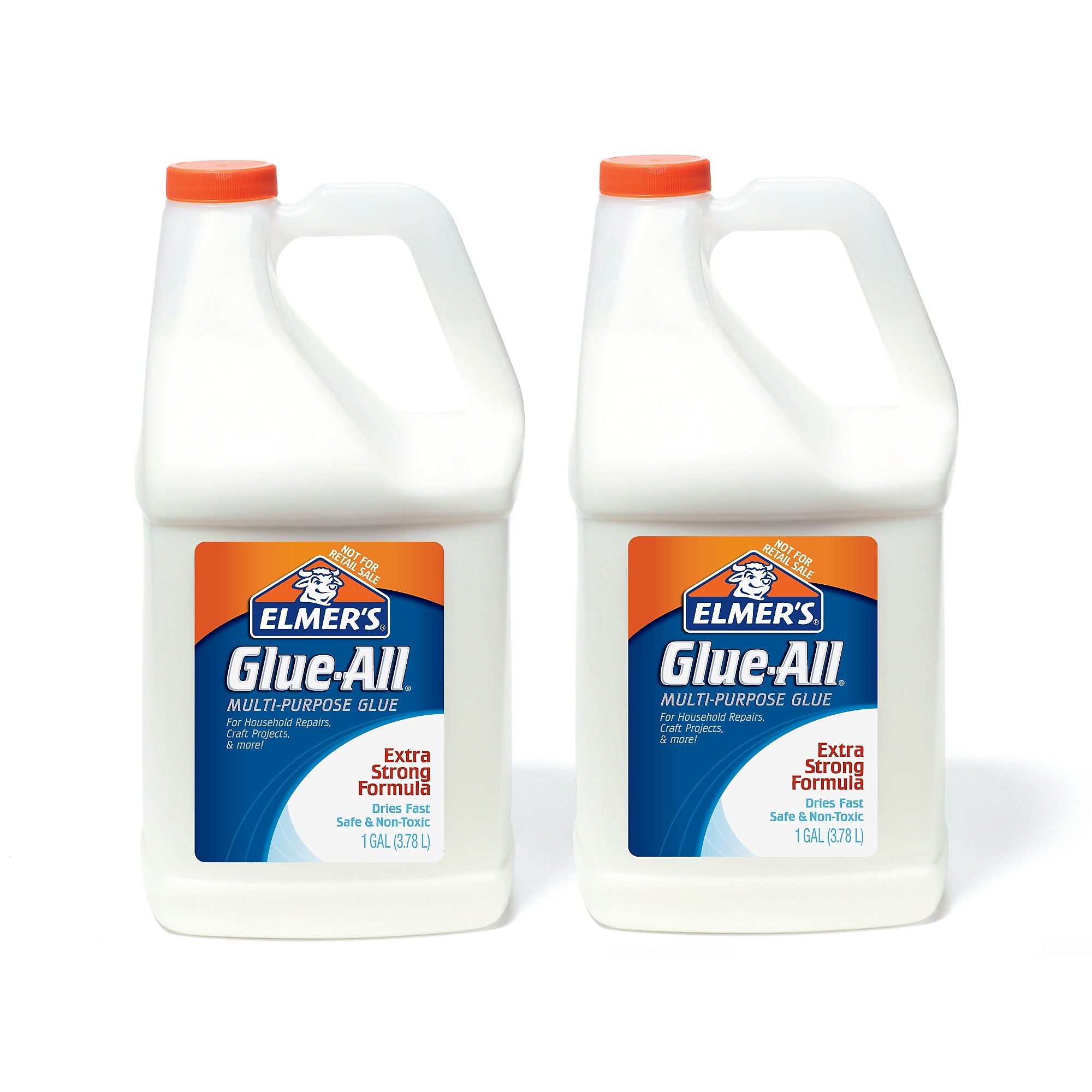 Elmer's Multi Purpose Liquid Glue, 128 oz., White, 2/Pack (E1326NR)
