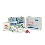 First Aid Only Metal First Aid Kit, ANSI 2015 Class A, 25 People, 89 Pieces (90560)