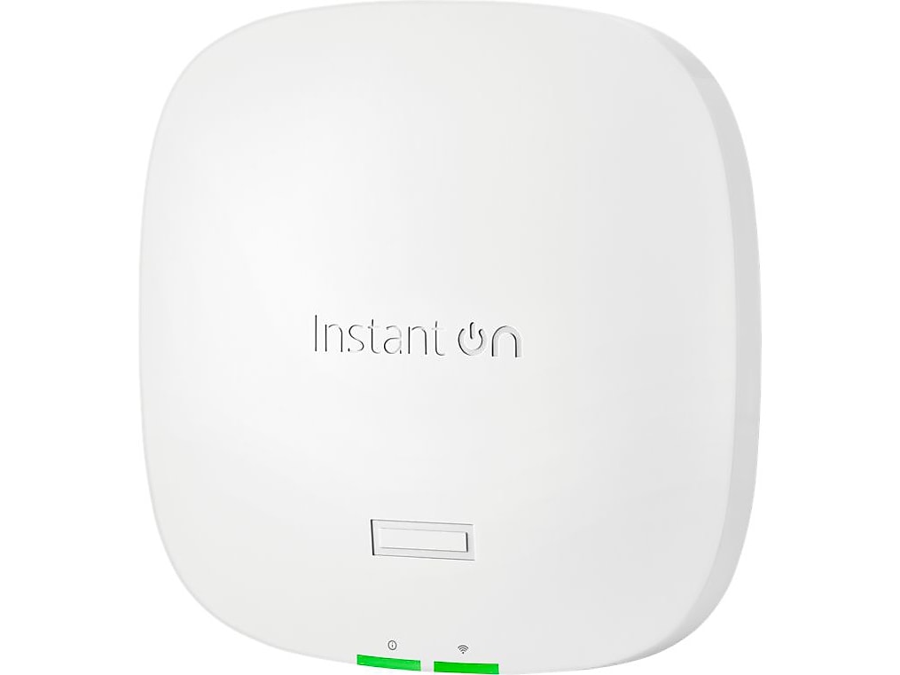 HPE Networking Instant On AP32 (US) AX 3600 Mbps PoE 2 x 2 Wi-Fi 6E Access Point, White (S1T22A)