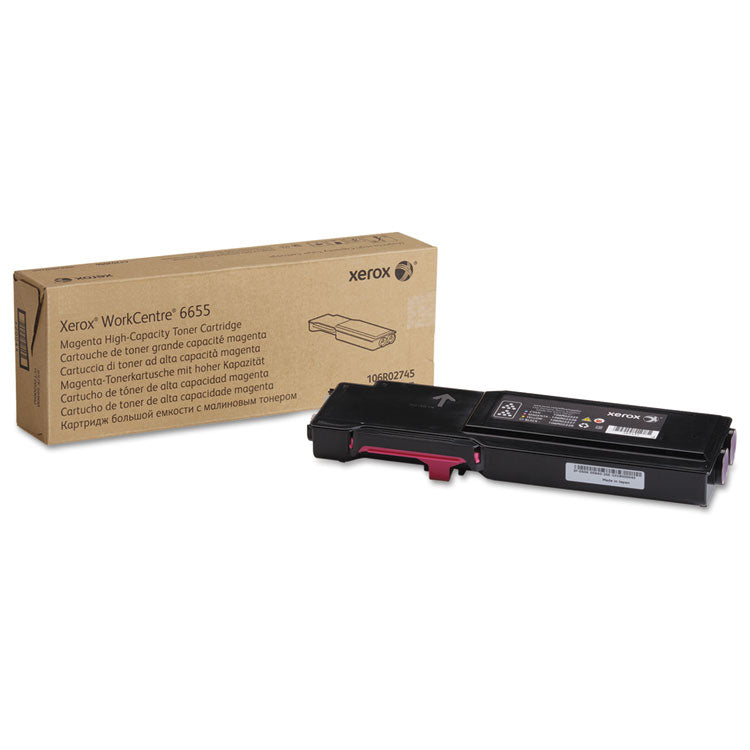 106r02745 Toner, 7,500 Page-Yield, Magenta