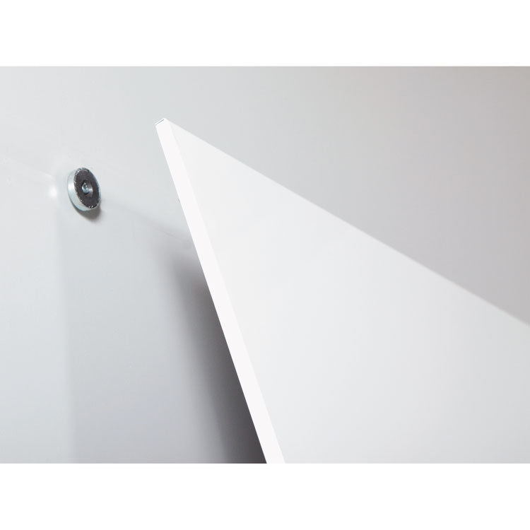Magnetic Dry Erase Tile Board, 38.5" x 58", White Surface