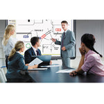 Magnetic Dry Erase Tile Board, 38.5" x 58", White Surface