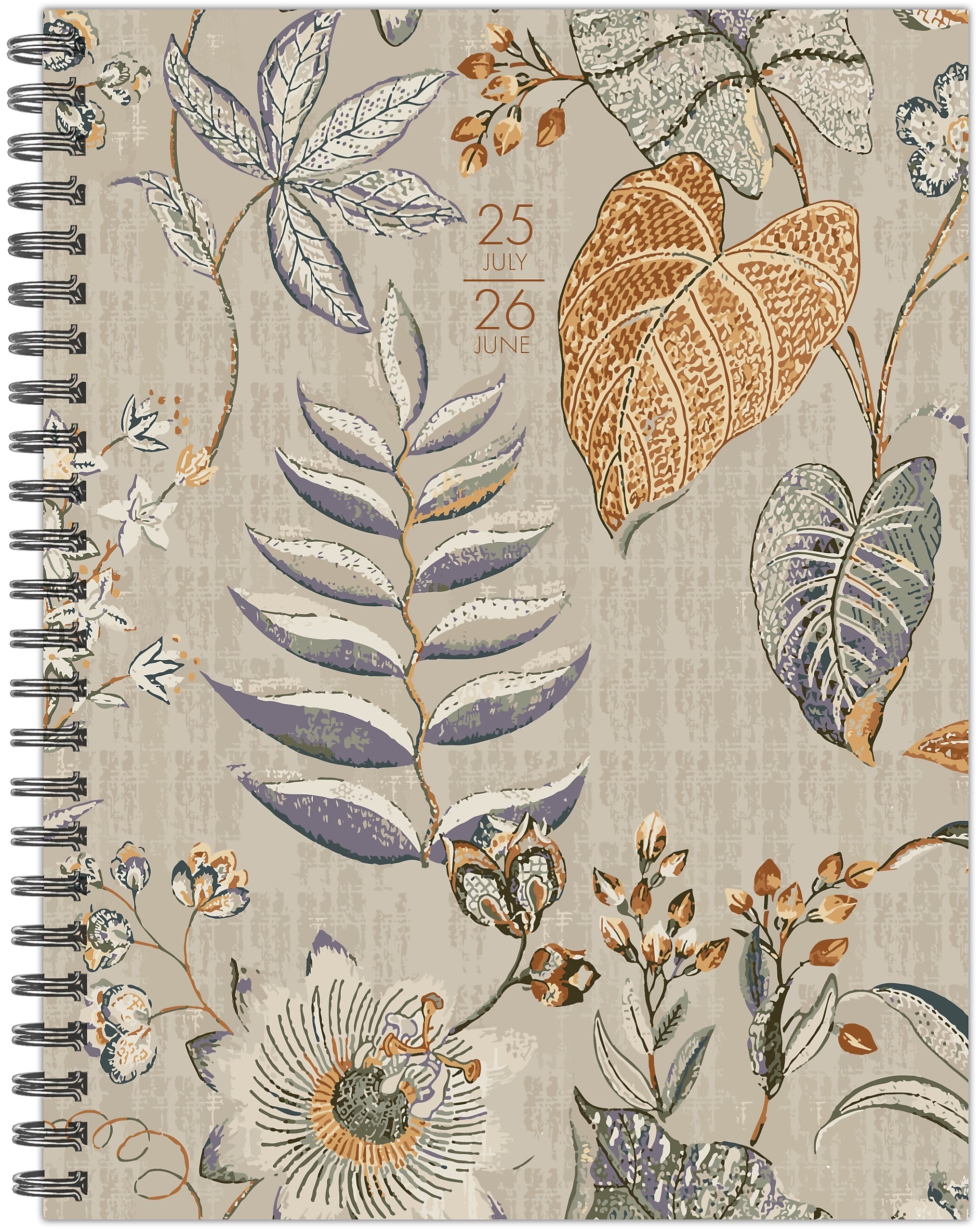 2025-2026 Willow Creek Organic Tapestry 6.5" x 8.5" Academic Year Weekly & Monthly Planner, Multicolored (56905)