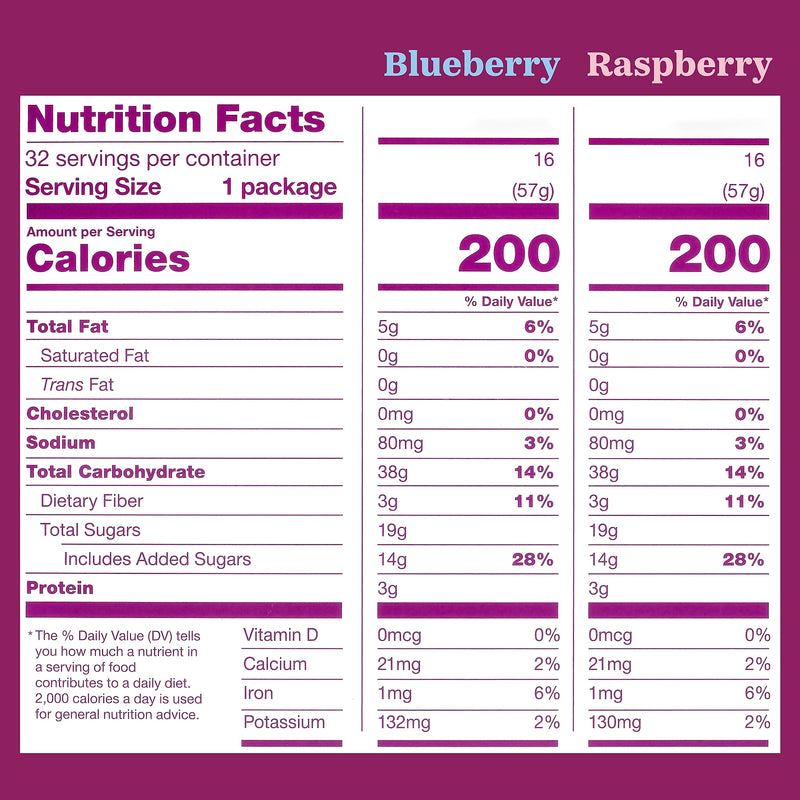 Nature's Bakery Nutrition Bar Variety Pack, 2 oz., 32 Bars/Box (900-00151)