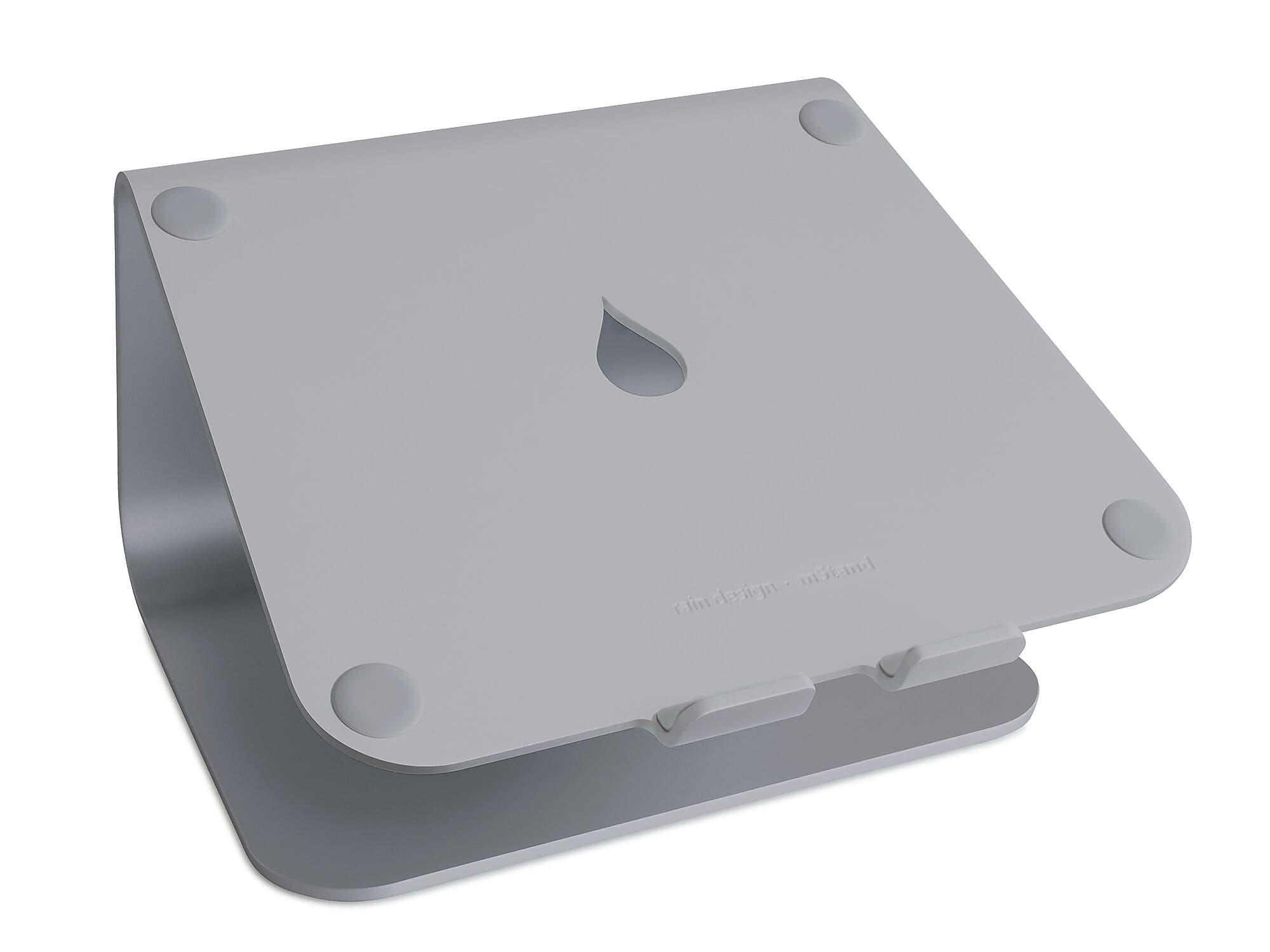 Rain Design mStand360 10" x 7.5" Aluminum Laptop Stand with Swivel Base, Space Grey (10074)