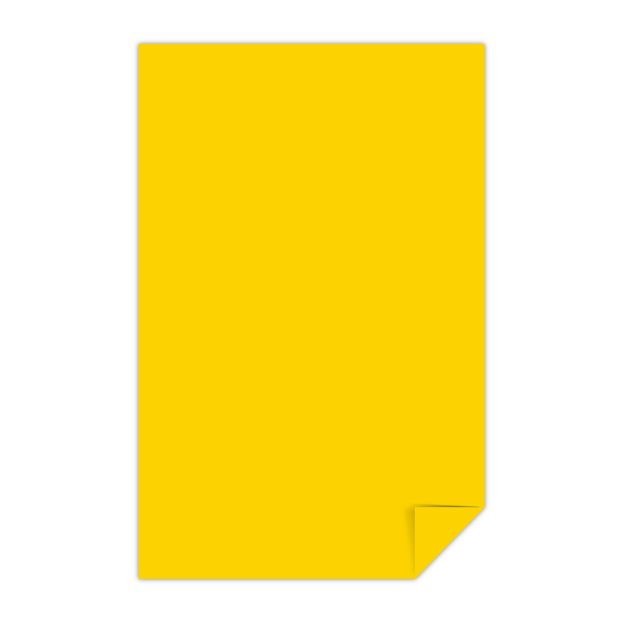 Astrobrights Astrobrights 11" x 17" Color Copy Paper, 24 lbs. Solar Yellow, 2,500 Sheets/Carton (22533CT)